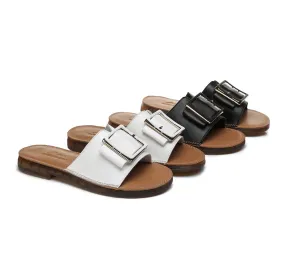 TARRAMARRA Women Buckle Top Ultra Soft Slides Bera