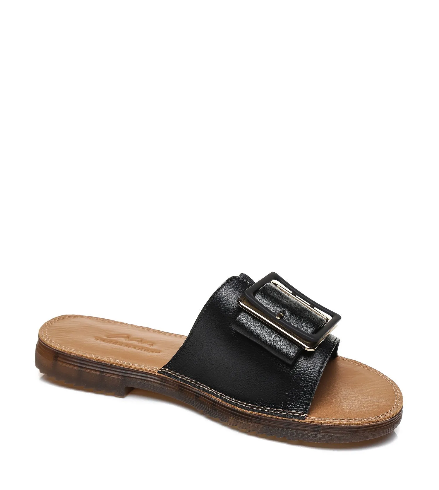 TARRAMARRA Women Buckle Top Ultra Soft Slides Bera