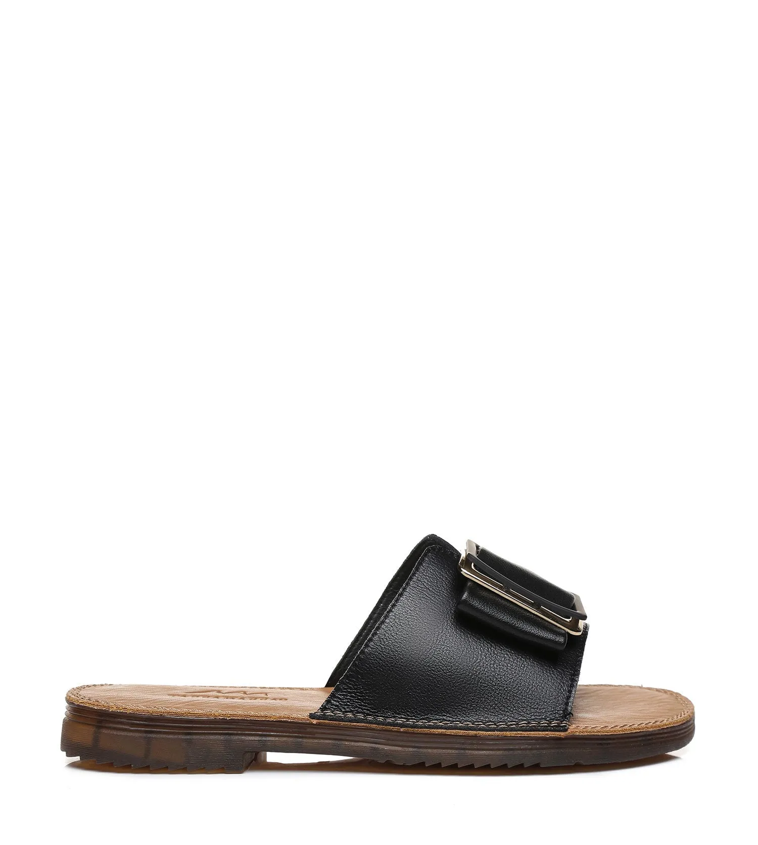 TARRAMARRA Women Buckle Top Ultra Soft Slides Bera