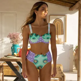 Thong Push Up Bikini Set