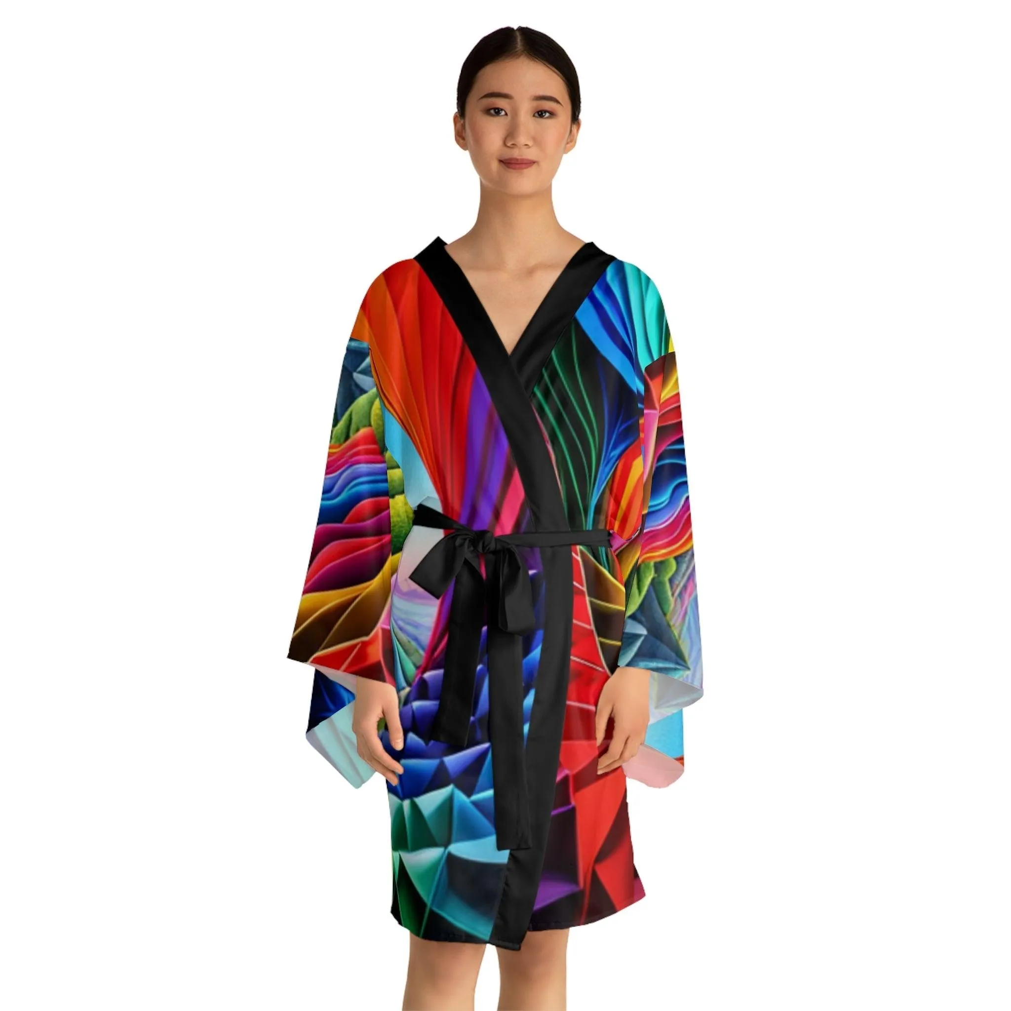 Thru The Always Long Sleeve Kimono Robe