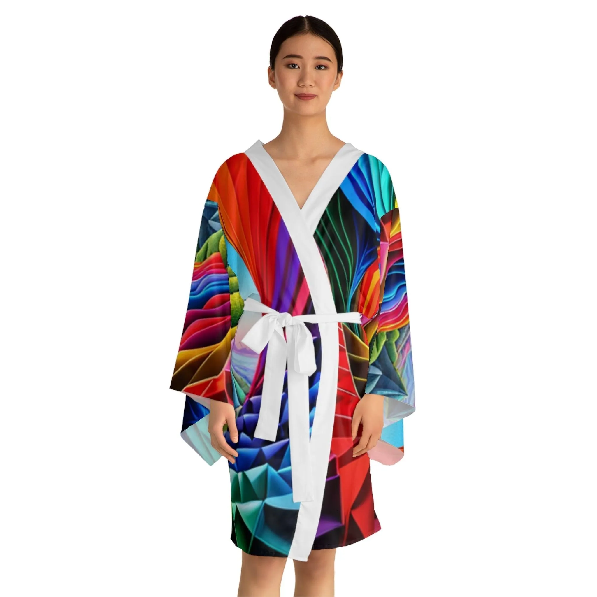 Thru The Always Long Sleeve Kimono Robe
