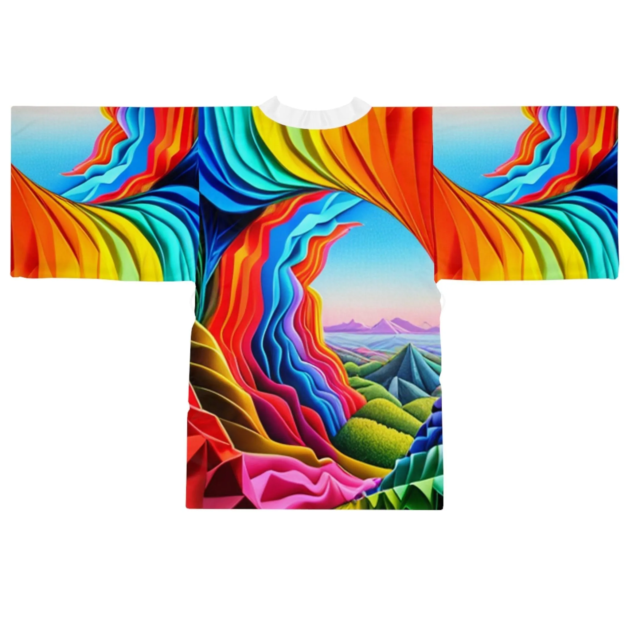 Thru The Always Long Sleeve Kimono Robe