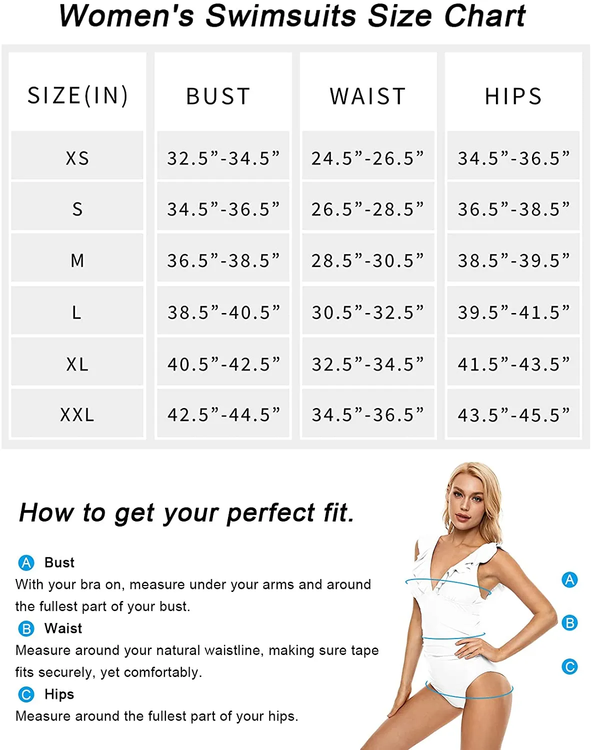 Women's Ruffled V Neck One Piece Swimsuits Tummy Control Bathing Suits Lace Up Swimwear